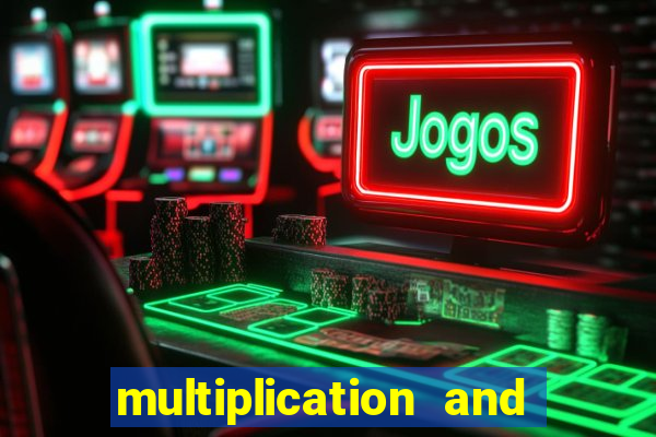 multiplication and division bingo